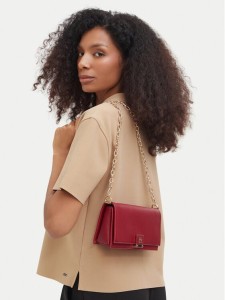 Tommy Hilfiger Torebka Th Her Chain AW0AW17403 Czerwony