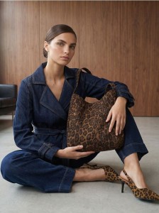 Torba Hobo w panterkę - wielobarwny