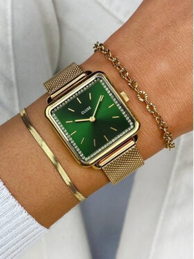 Cluse Zegarek La Tétragone CW10309 Złoty