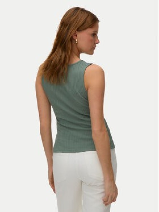 Vero Moda Top Ruby 10342997 Zielony Slim Fit