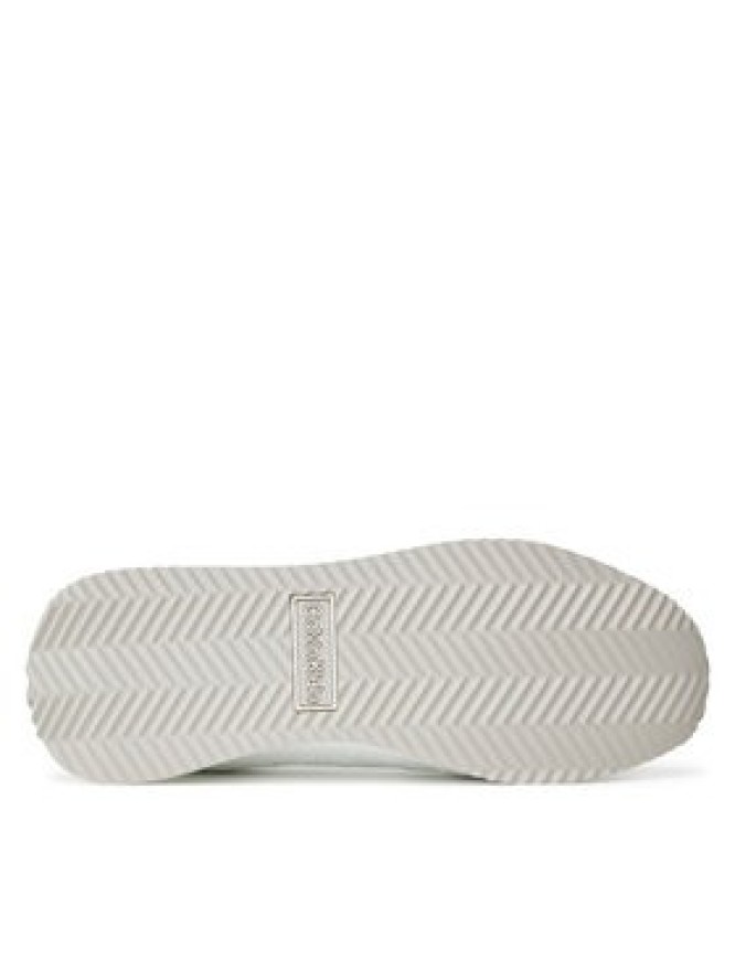 Calvin Klein Sneakersy Runner Lace Up Mono Pu HW0HW02574 Biały