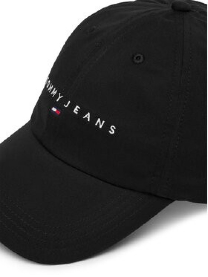 Tommy Hilfiger Czapka z daszkiem Linear AM0AM14198 Czarny