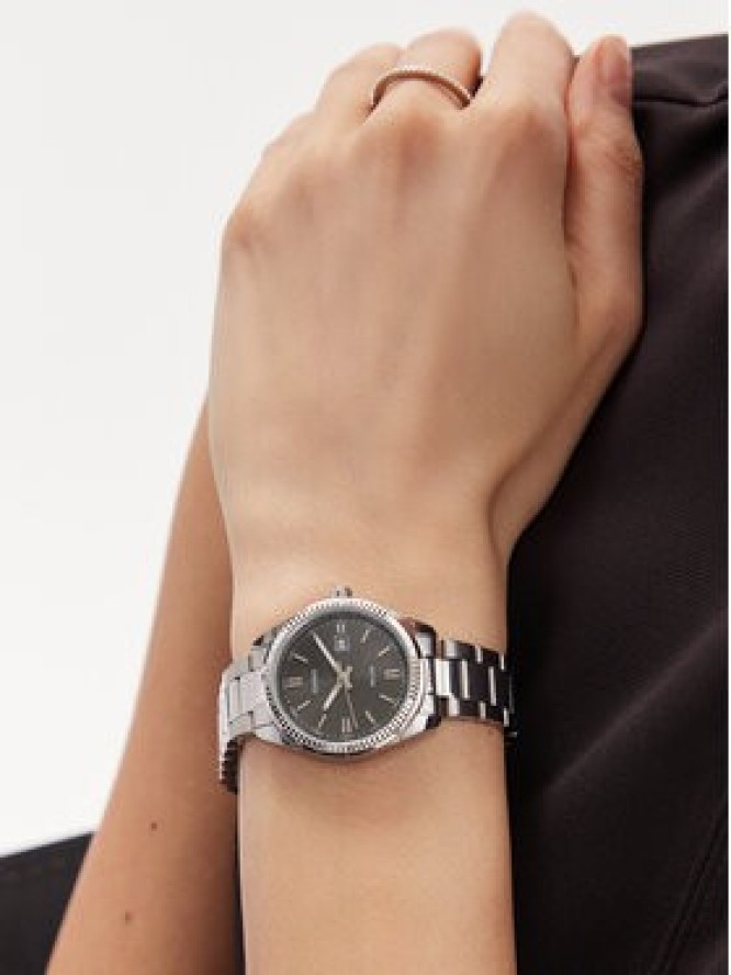 Casio Zegarek LTP-1302PD-1A1VEG Srebrny