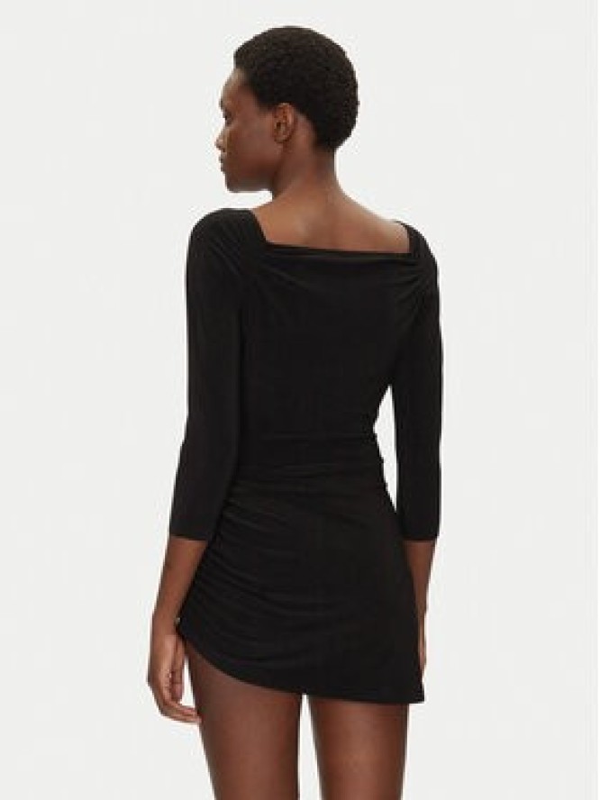 NORMA KAMALI Sukienka koktajlowa KK4243PLG84001 Czarny Regular Fit