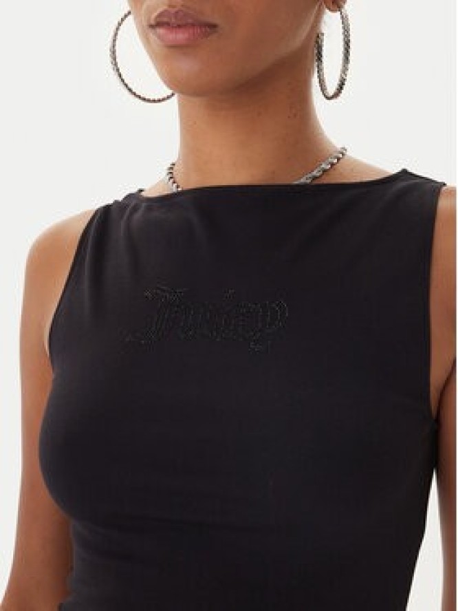 Juicy Couture Top Mia JCWCT225315 Czarny Slim Fit
