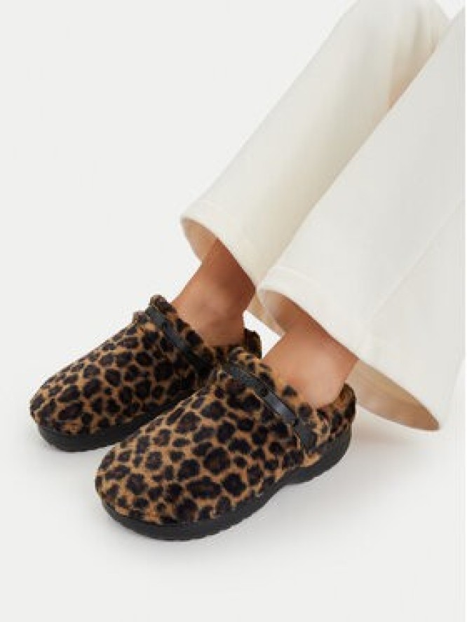 Crocs Kapcie Classic Unfurgettable Animal Clog 212002 Brązowy