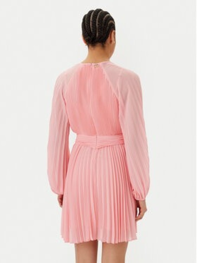 TWINSET Sukienka koktajlowa 251TP2334 Różowy Loose Fit