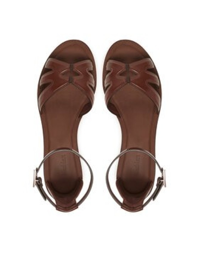 Max Mara Sandały 2514521092600 Brązowy