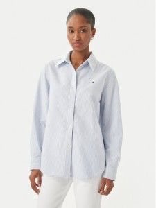 Tommy Hilfiger Koszula WW0WW46111 Niebieski jasny Regular Fit