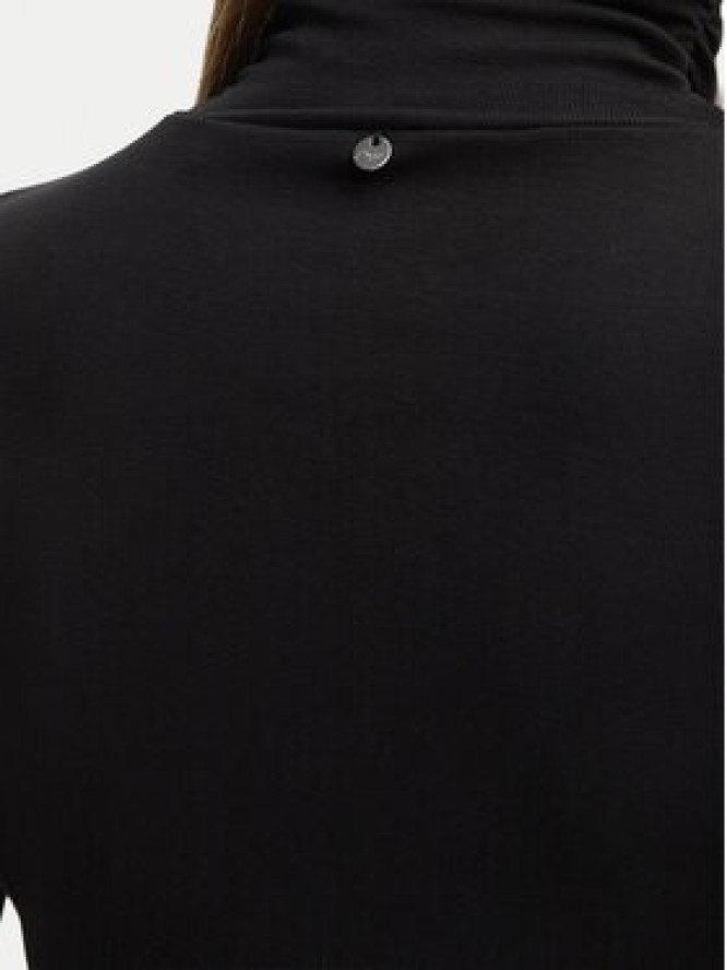 BOSS Bluzka Eliana 50548098 Czarny Slim Fit