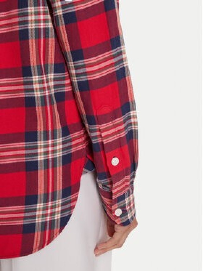Polo Ralph Lauren Koszula 211A95156004 Czerwony Relaxed Fit