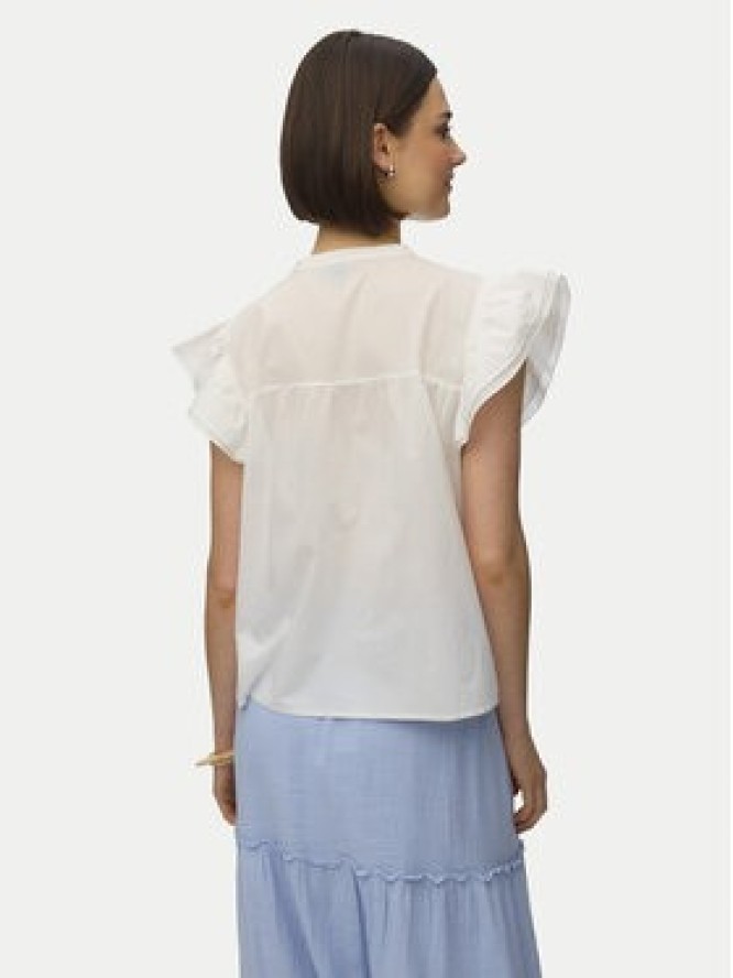 Vero Moda Bluzka Line 10347292 Biały Regular Fit