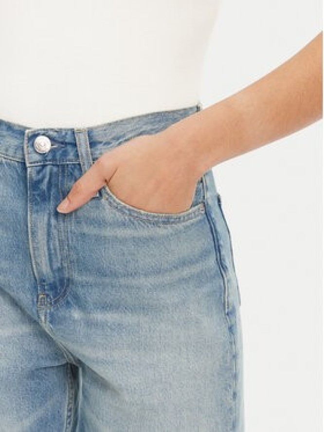 Calvin Klein Jeans Jeansy Authentic J20J225124 Niebieski Straight Fit