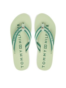 Tommy Hilfiger Japonki Th Webbing Summer Sandal FW0FW09193 Zielony