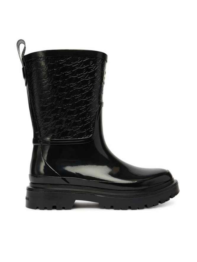 KARL LAGERFELD Kalosze KL47170 Czarny
