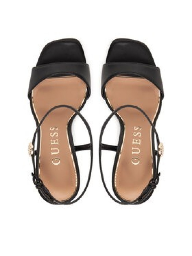 Guess Sandały FLPHEN LEA03 Czarny