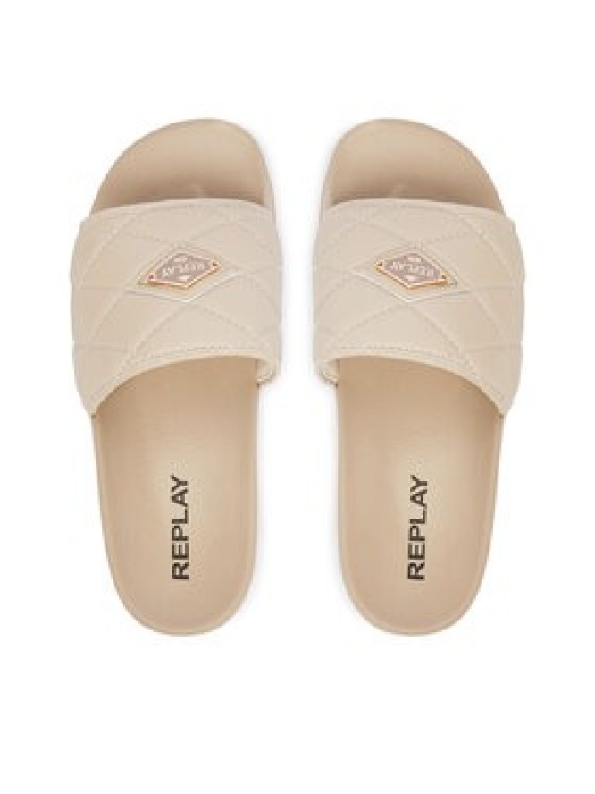 REPLAY Klapki GWF1H .000.C0035S Beżowy
