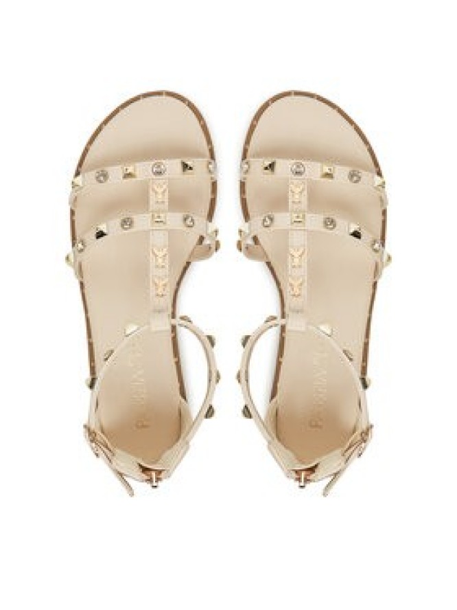 Patrizia Pepe Sandały PPJ343 02 Beżowy