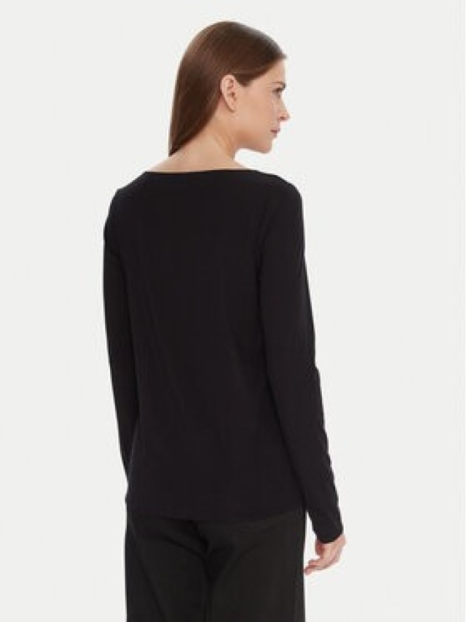 Wolford Bluzka 53336 Czarny Slim Fit