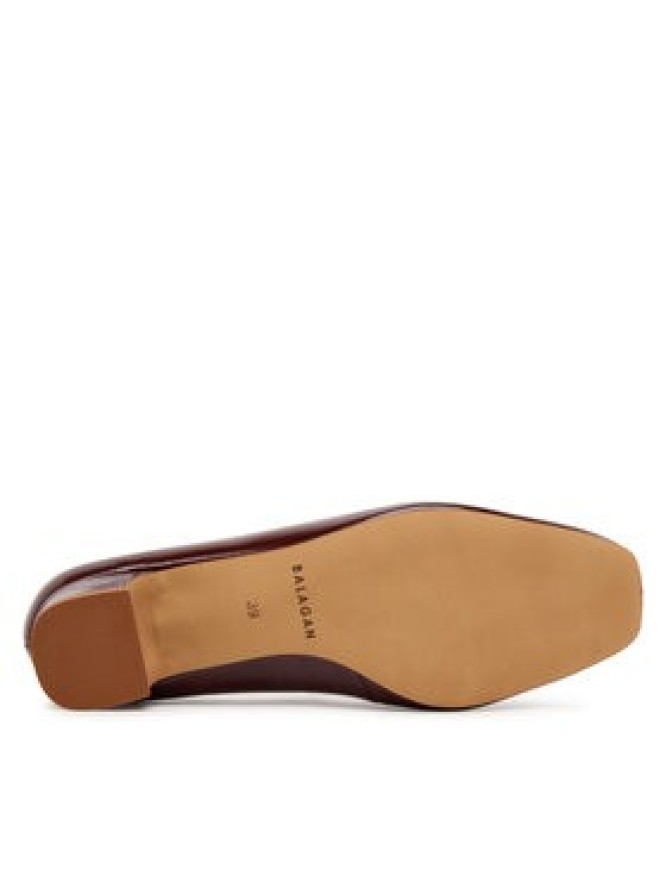 Balagan Czółenka Greta Bordowy