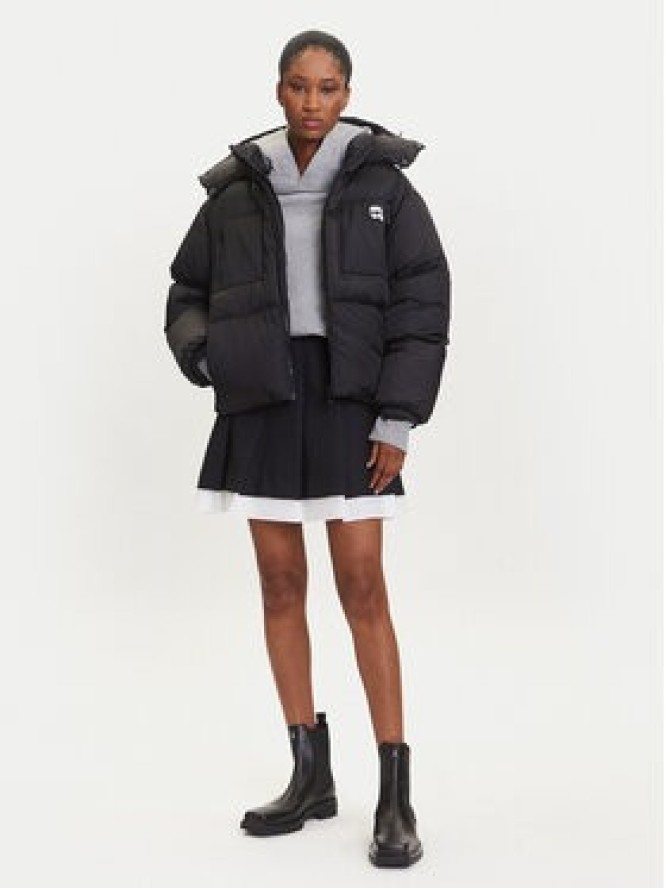 KARL LAGERFELD Kurtka zimowa A3W15020 Czarny Regular Fit