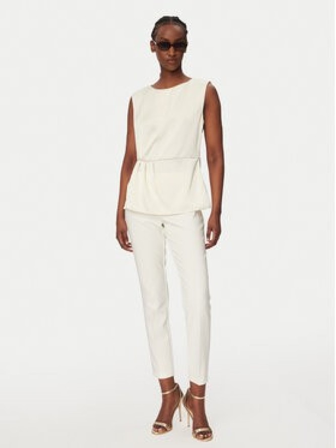 Rinascimento Bluzka CFC0127460003 Biały Regular Fit