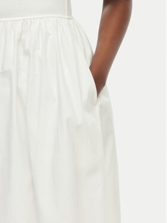 Tommy Jeans Sukienka letnia DW0DW22593 Kremowy Regular Fit