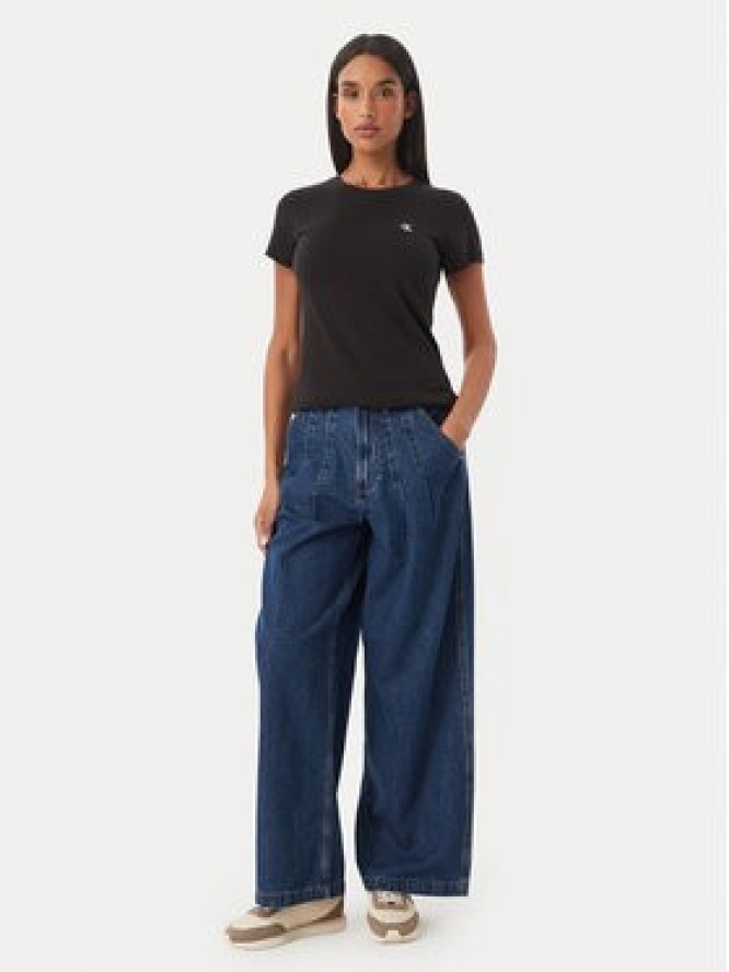 Calvin Klein Jeans T-Shirt J20J212883 Czarny Regular Fit