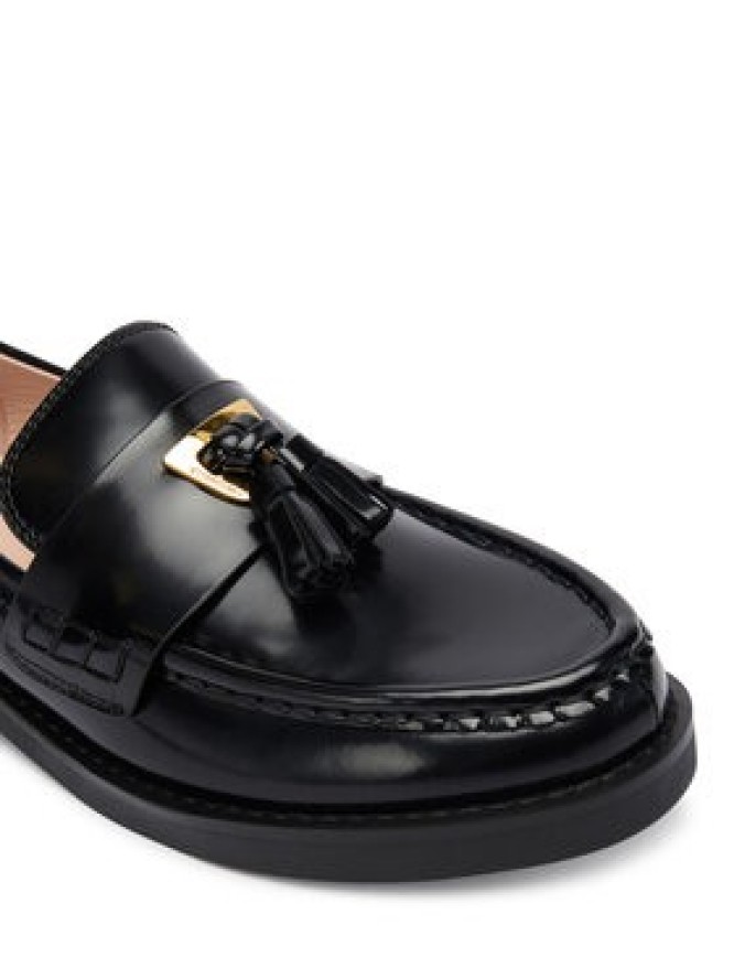 Coccinelle Loafersy E4 PF2 16 04 01 001 Czarny