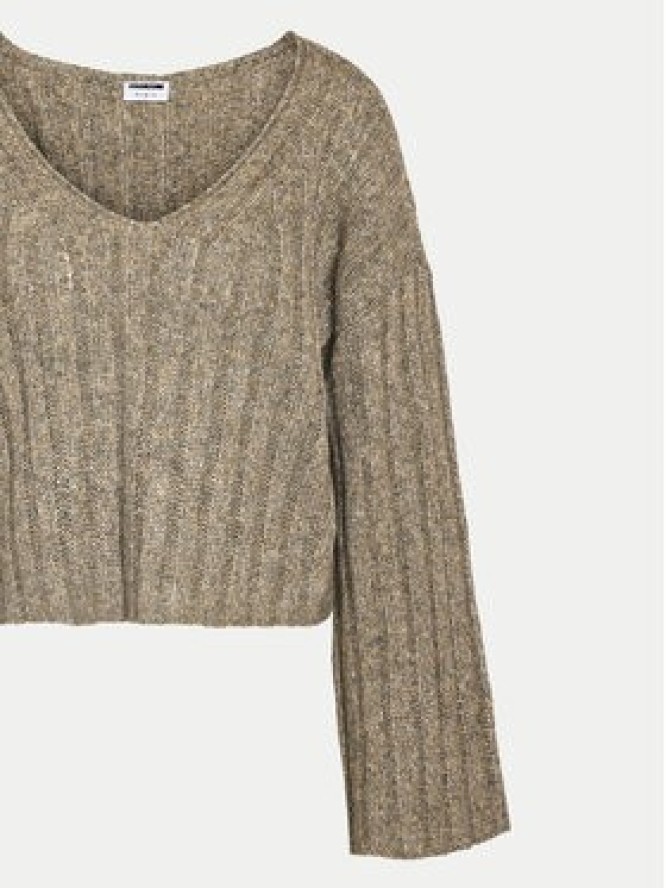 Noisy May Sweter Nina 27027618 Beżowy Loose Fit