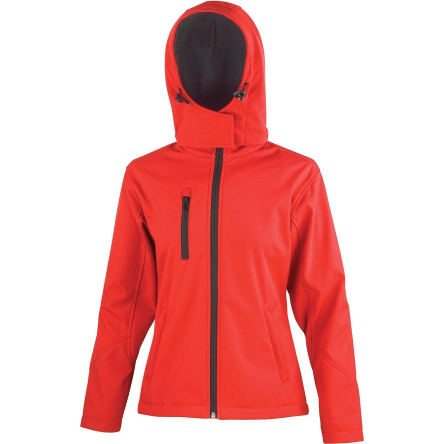 Kurtka Result Softshell Capuche Femme Tx Performance
