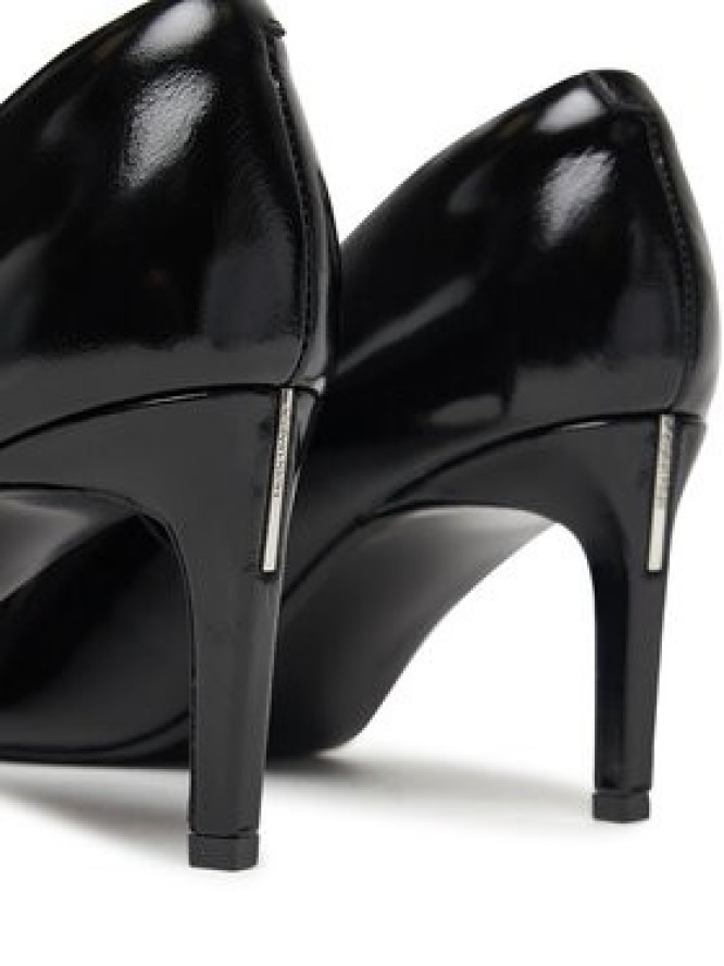 Calvin Klein Szpilki Ess Stiletto 70 Shiny Lth HW0HW02828 Czarny