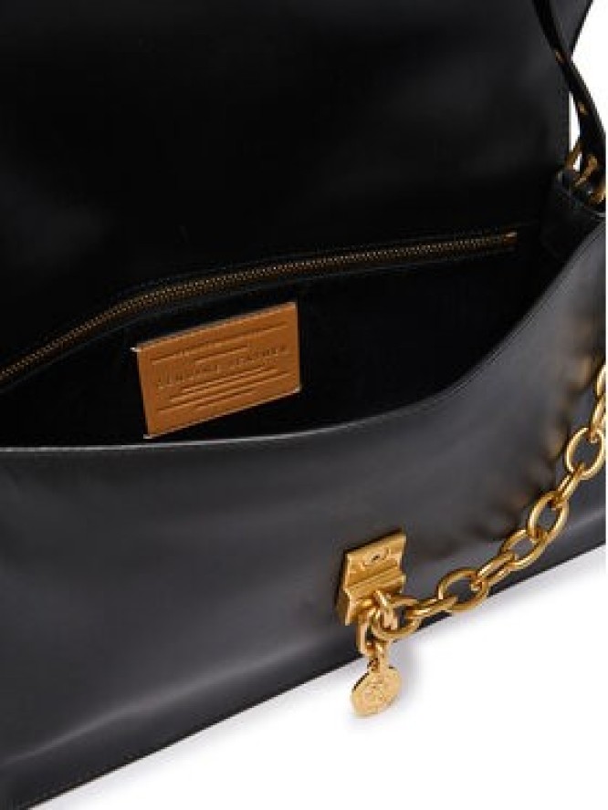 Tommy Hilfiger Torebka Crest Leather Conv Shoulder Bag AW0AW19015 Czarny