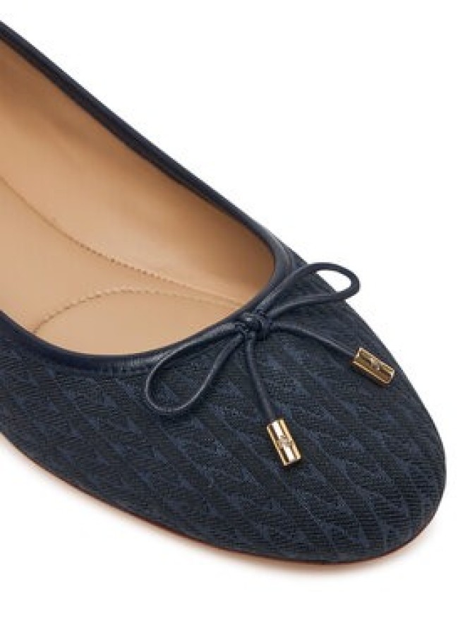 LAUREN RALPH LAUREN Baleriny 802P18430002 Granatowy