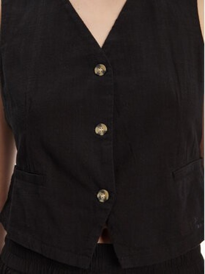 Vero Moda Kamizelka Caia 10333795 Czarny Regular Fit