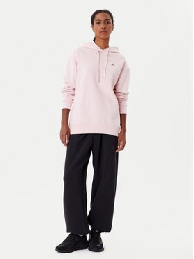 Lacoste Bluza SF7612 Różowy Oversize