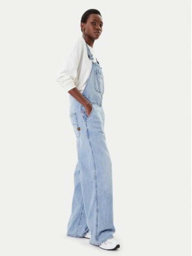 G-Star Raw Ogrodniczki D24398-D536 Niebieski Straight Fit