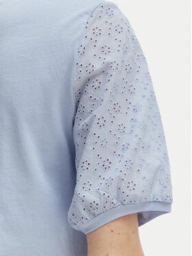 Vero Moda Bluzka Janni 10340706 Błękitny Regular Fit