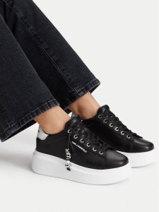 KARL LAGERFELD Sneakersy Anakapri KL63516 Czarny