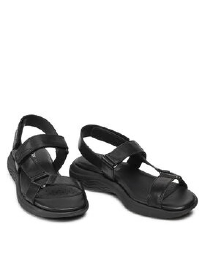 Geox Sandały D Spherica Ec5w A D25ADA 00043 C9999 Czarny