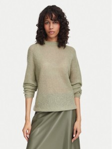 BOSS Sweter Fewena 50564438 Zielony jasny Relaxed Fit
