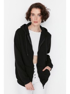 trendyol Bluza w kolorze czarnym rozmiar: XL