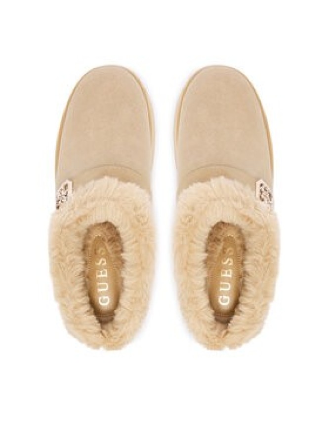 Guess Śniegowce FLFDOC ESU06 Beżowy