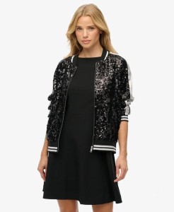 superdry Kurtka Sequin Suikajan – cekiny