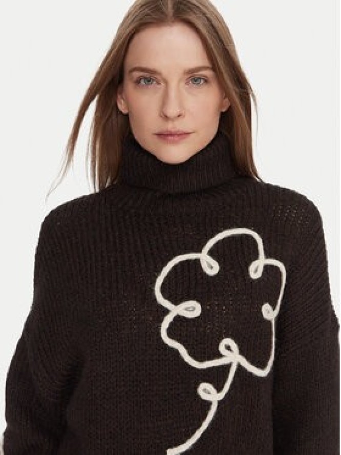 Vero Moda Golf Fatima 10335036 Brązowy Regular Fit