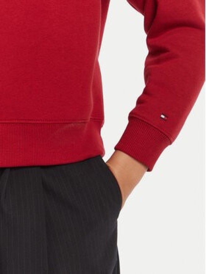 Tommy Hilfiger Bluza WW0WW39791 Czerwony Relaxed Fit