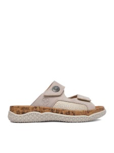 Rieker Klapki CEO-V0302-60 Beżowy