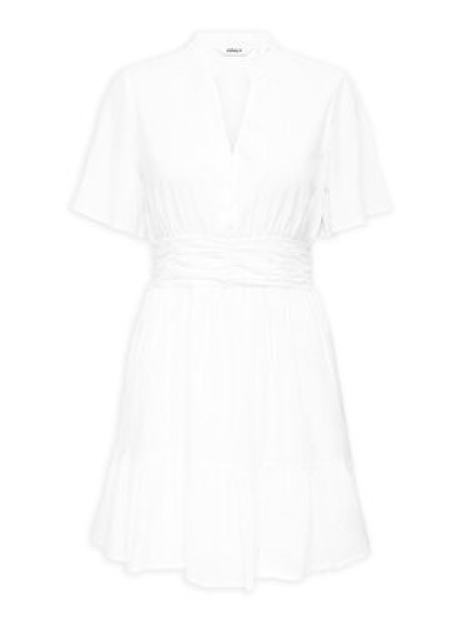 ONLY Sukienka codzienna Rarkel 15363615 Biały Regular Fit