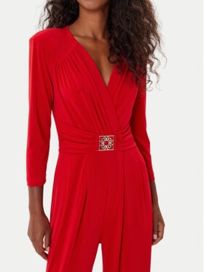 Rinascimento Kombinezon CFC0126185003 Czerwony Regular Fit