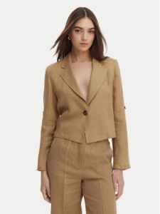 Marella Marynarka Papiro 2615041042 Beżowy Regular Fit